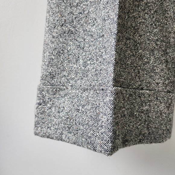 LOFT Black/White tweed Women's Trousers - Picture 6 of 8